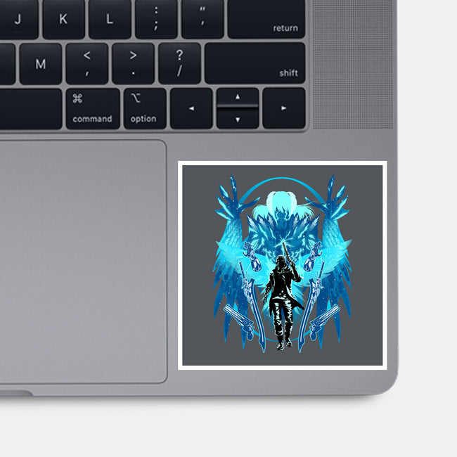 The Young Devil Hunter-None-Glossy-Sticker-hypertwenty