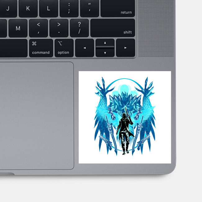 The Young Devil Hunter-None-Glossy-Sticker-hypertwenty
