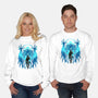 The Young Devil Hunter-Unisex-Crew Neck-Sweatshirt-hypertwenty