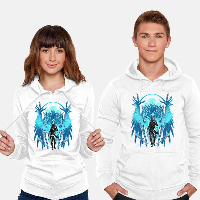 The Young Devil Hunter-Unisex-Pullover-Sweatshirt-hypertwenty