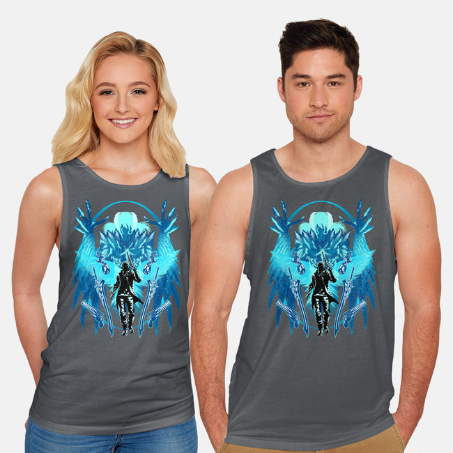 The Young Devil Hunter-Unisex-Basic-Tank-hypertwenty