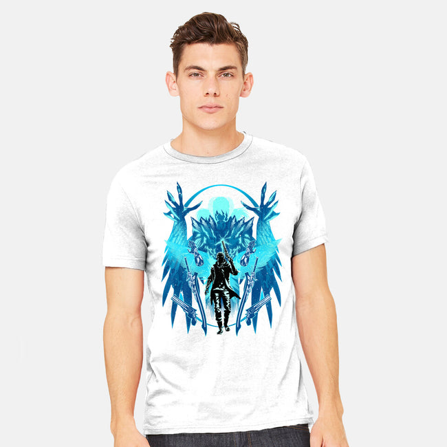 The Young Devil Hunter-Mens-Heavyweight-Tee-hypertwenty