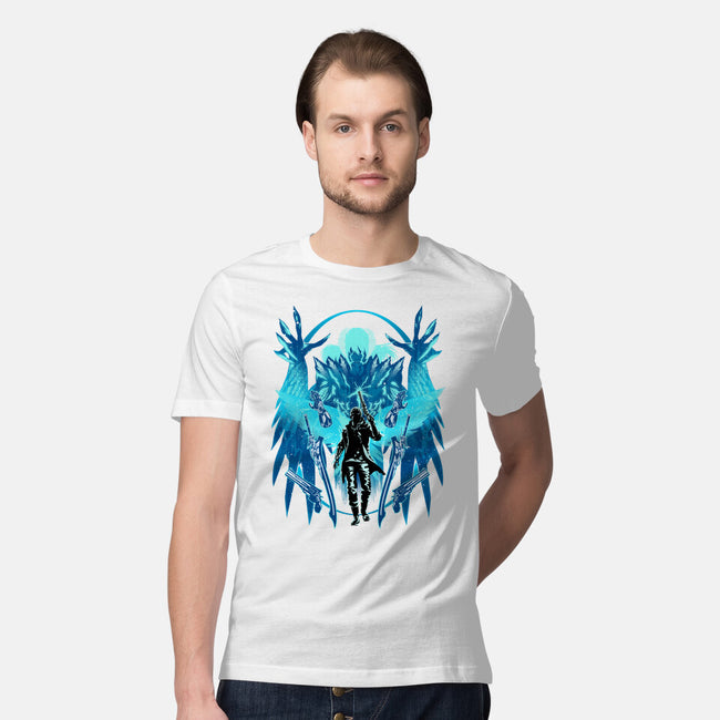 The Young Devil Hunter-Mens-Premium-Tee-hypertwenty