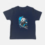 White Long Hair Boy-Baby-Basic-Tee-GoblinTengu
