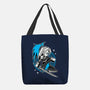 White Long Hair Boy-None-Basic Tote-Bag-GoblinTengu
