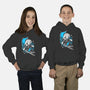 White Long Hair Boy-Youth-Pullover-Sweatshirt-GoblinTengu