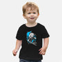 White Long Hair Boy-Baby-Basic-Tee-GoblinTengu