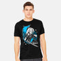 White Long Hair Boy-Mens-Heavyweight-Tee-GoblinTengu
