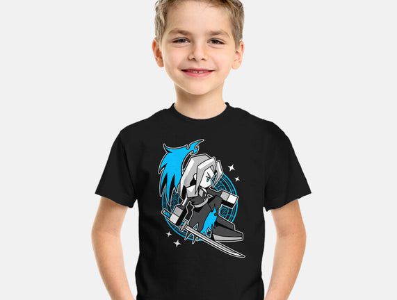 White Long Hair Boy