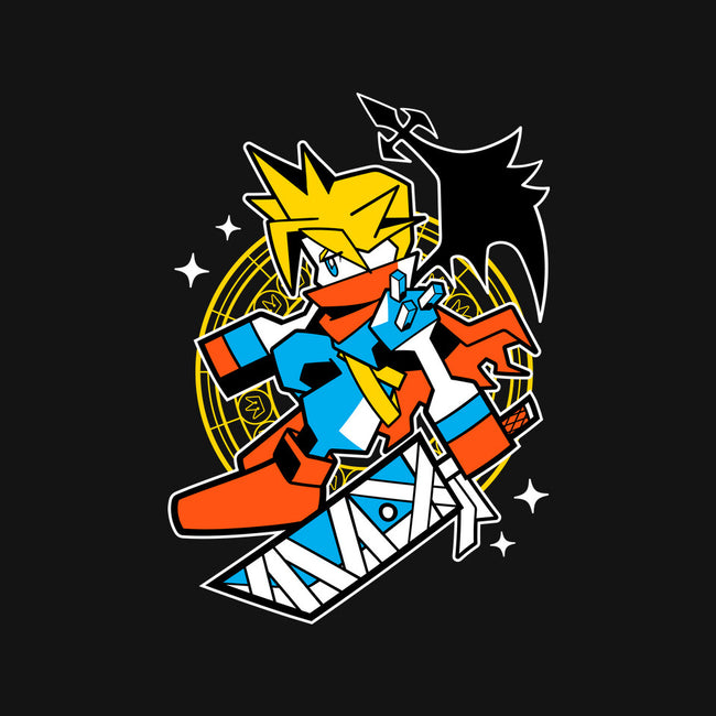 Yellow Warrior-None-Glossy-Sticker-GoblinTengu