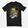 Yellow Warrior-Womens-Basic-Tee-GoblinTengu