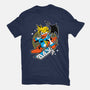 Yellow Warrior-Mens-Heavyweight-Tee-GoblinTengu
