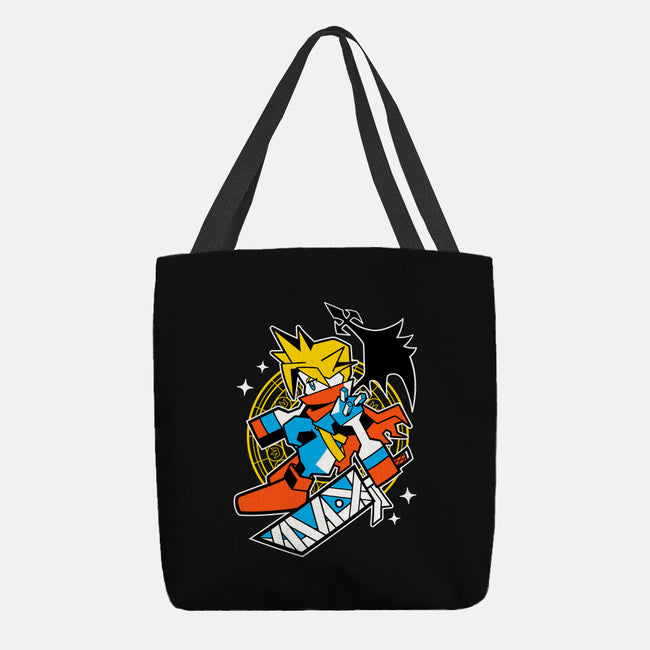 Yellow Warrior-None-Basic Tote-Bag-GoblinTengu