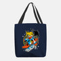 Yellow Warrior-None-Basic Tote-Bag-GoblinTengu