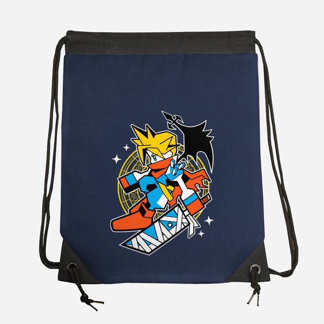 Yellow Warrior-None-Drawstring-Bag-GoblinTengu