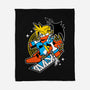 Yellow Warrior-None-Fleece-Blanket-GoblinTengu