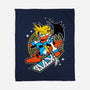 Yellow Warrior-None-Fleece-Blanket-GoblinTengu