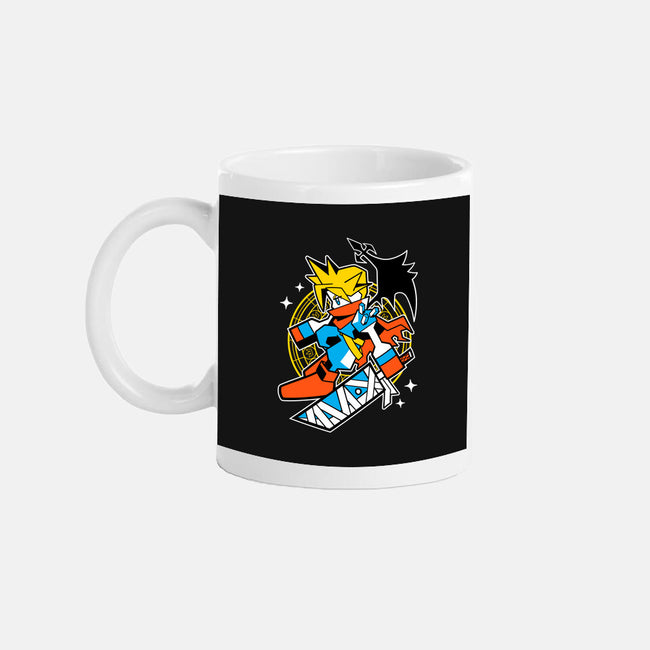 Yellow Warrior-None-Mug-Drinkware-GoblinTengu