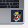 Yellow Warrior-None-Glossy-Sticker-GoblinTengu