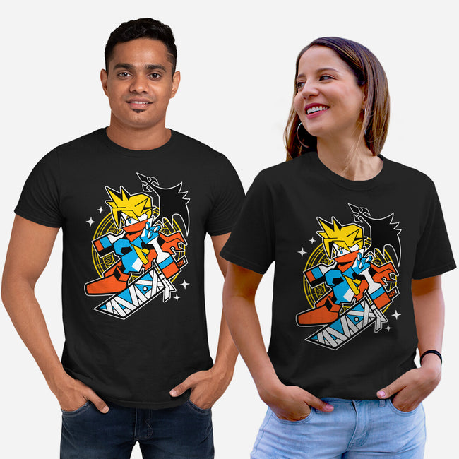 Yellow Warrior-Unisex-Basic-Tee-GoblinTengu