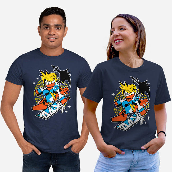 Yellow Warrior-Unisex-Basic-Tee-GoblinTengu