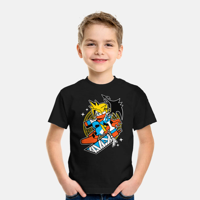 Yellow Warrior-Youth-Basic-Tee-GoblinTengu