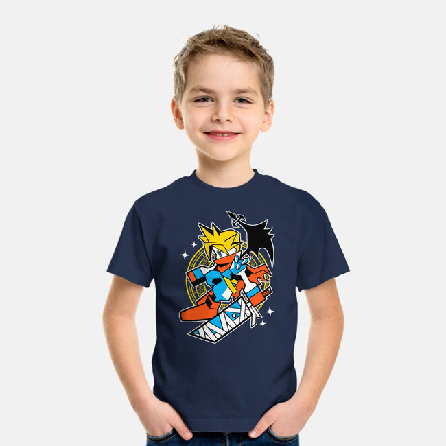 Yellow Warrior-Youth-Basic-Tee-GoblinTengu