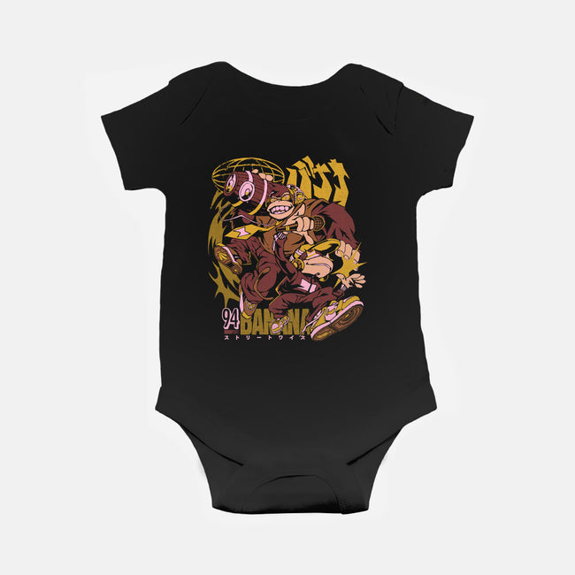 Banana Streetwise-Baby-Basic-Onesie-ilustrata