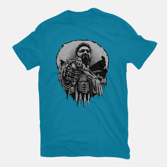 Aim For Peace-Unisex-Basic-Tee-glitchygorilla