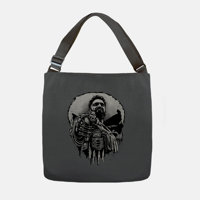Aim For Peace-None-Adjustable Tote-Bag-glitchygorilla