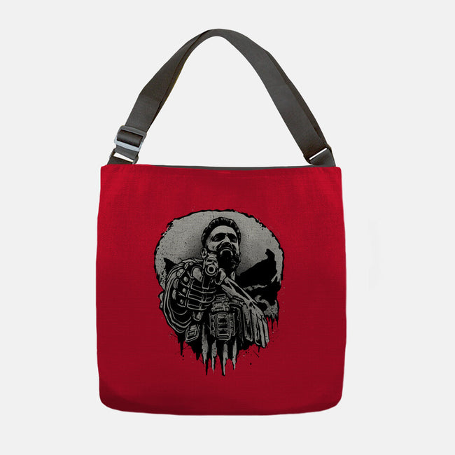 Aim For Peace-None-Adjustable Tote-Bag-glitchygorilla