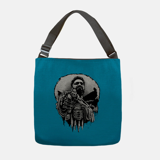 Aim For Peace-None-Adjustable Tote-Bag-glitchygorilla