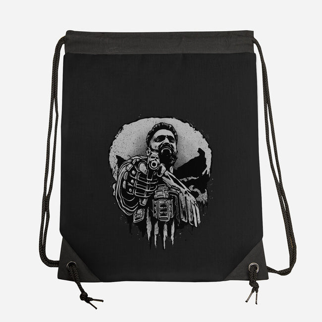 Aim For Peace-None-Drawstring-Bag-glitchygorilla