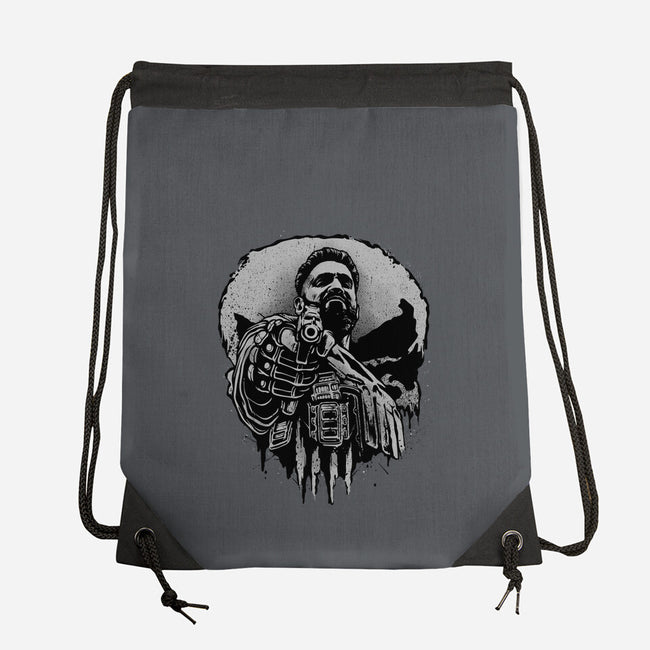 Aim For Peace-None-Drawstring-Bag-glitchygorilla