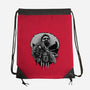 Aim For Peace-None-Drawstring-Bag-glitchygorilla