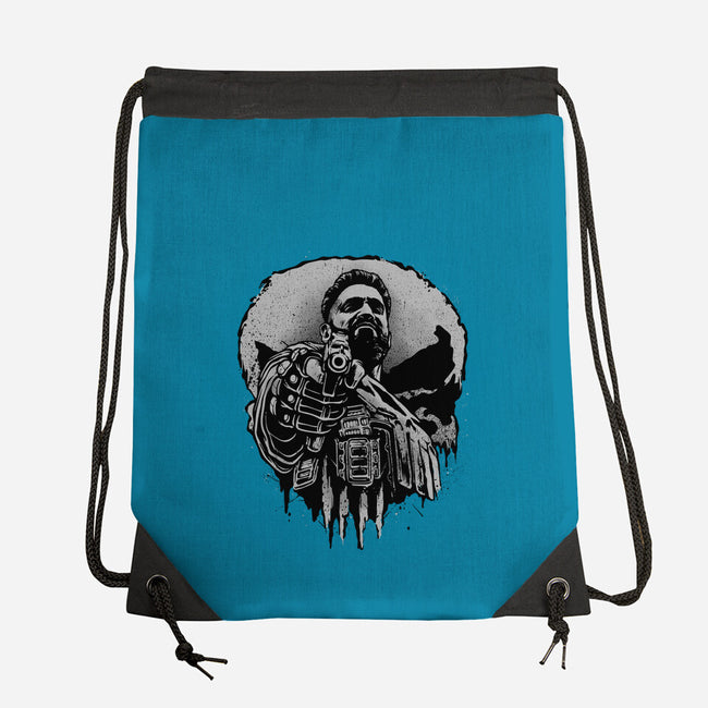 Aim For Peace-None-Drawstring-Bag-glitchygorilla