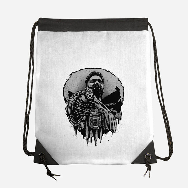 Aim For Peace-None-Drawstring-Bag-glitchygorilla