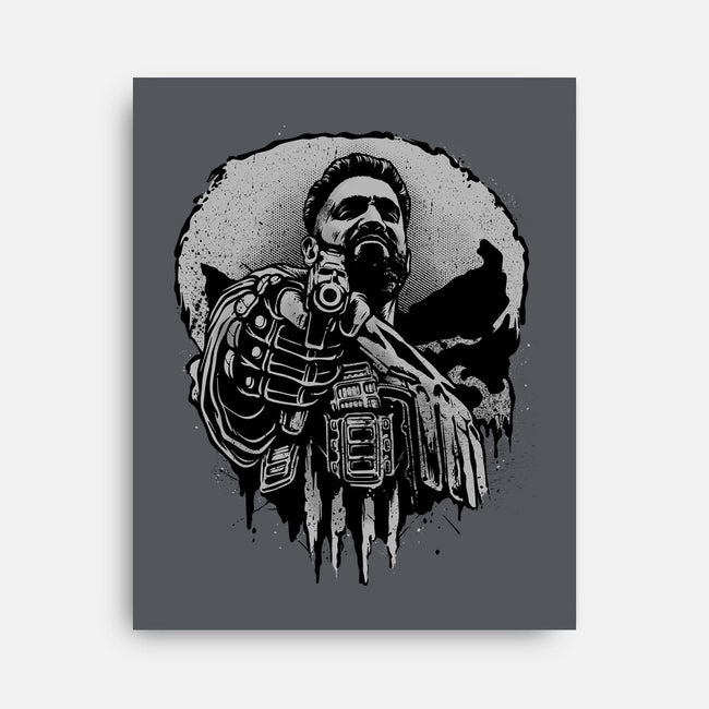 Aim For Peace-None-Stretched-Canvas-glitchygorilla