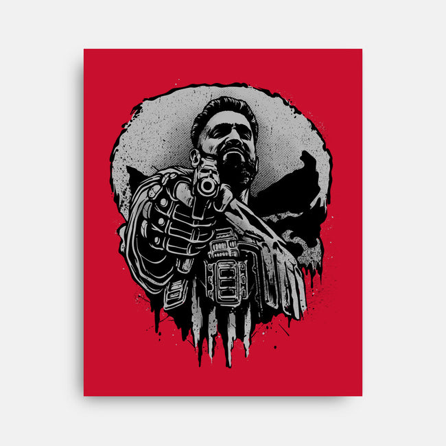 Aim For Peace-None-Stretched-Canvas-glitchygorilla