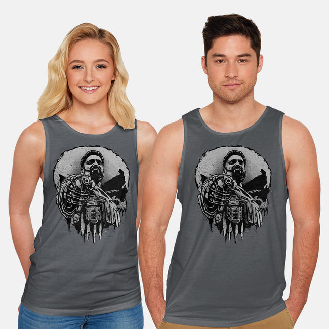 Aim For Peace-Unisex-Basic-Tank-glitchygorilla