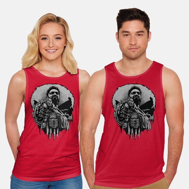 Aim For Peace-Unisex-Basic-Tank-glitchygorilla