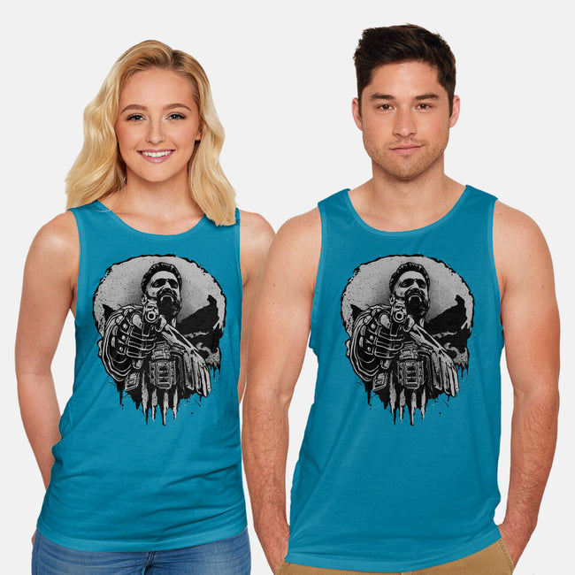 Aim For Peace-Unisex-Basic-Tank-glitchygorilla