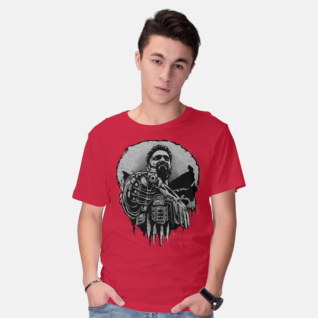 Aim For Peace-Mens-Basic-Tee-glitchygorilla