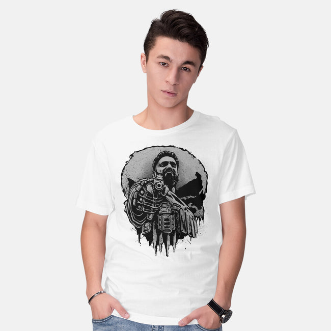 Aim For Peace-Mens-Basic-Tee-glitchygorilla