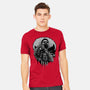 Aim For Peace-Mens-Heavyweight-Tee-glitchygorilla