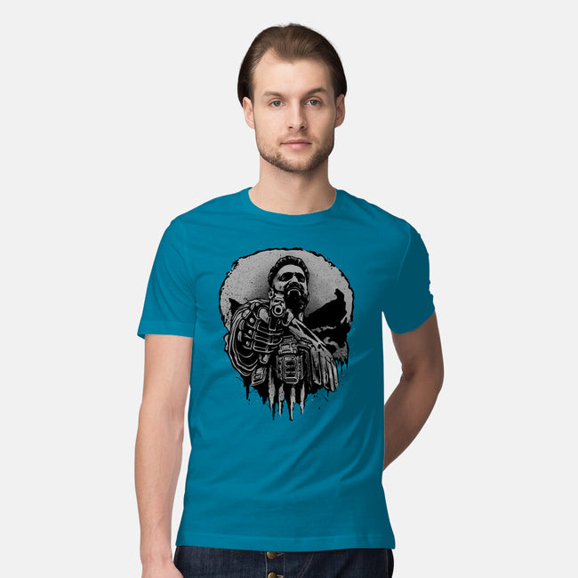 Aim For Peace-Mens-Premium-Tee-glitchygorilla
