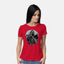 Aim For Peace-Womens-Basic-Tee-glitchygorilla