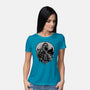 Aim For Peace-Womens-Basic-Tee-glitchygorilla