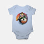 The Power Of Paint-Baby-Basic-Onesie-glitchygorilla
