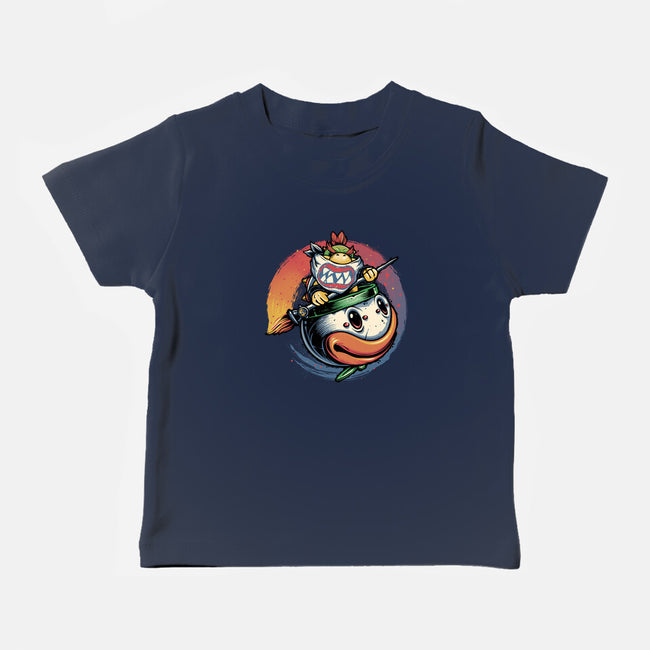 The Power Of Paint-Baby-Basic-Tee-glitchygorilla